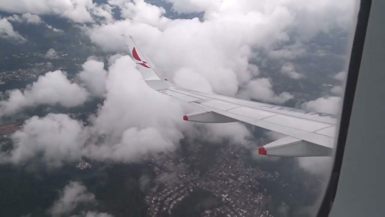 Avianca Av454|| Vuelo Avianca Palmerola-Guatemala|| A320 neo|| Despegando de Palmerola XPL||