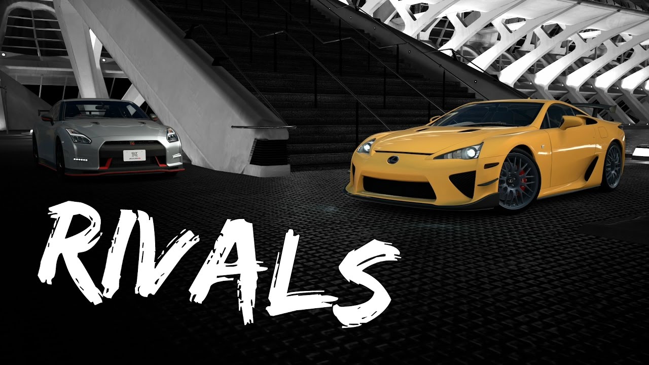 GT6 - RIVALS - Lexus LF-A vs Nissan GT-R