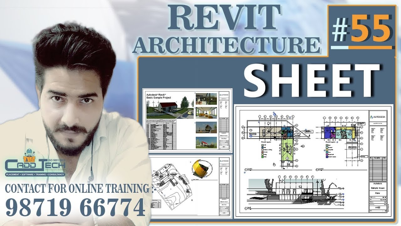 #55 | Creating Sheets in Revit Architecture [deepak verma]