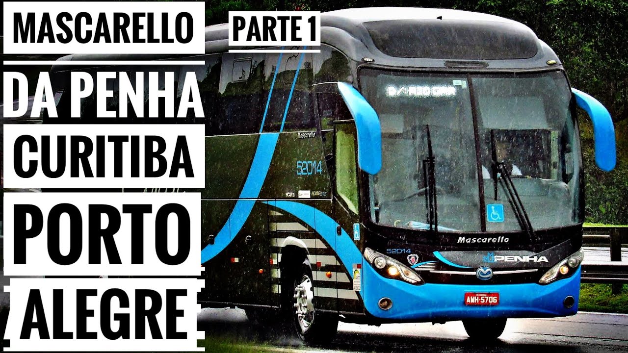 O Mascarello ROMA 370 da PENHA | VIAGEM De Curitiba X Porto Alegre Parte 1 #RumoAoSul