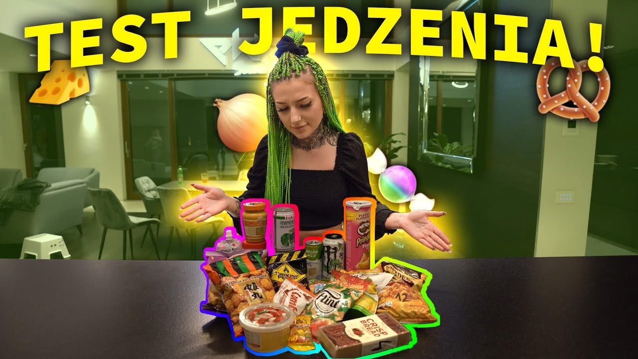 TEST DZIWNEGO JEDZENIA Z EKIPĄ!