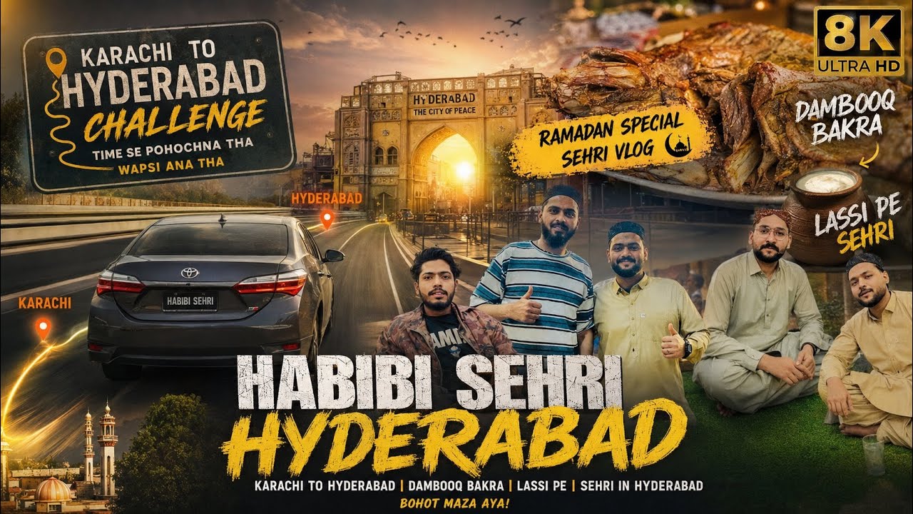 Habibi | Haidrabad Chale Gae Sehri Karne 😳 AT BROHI 🥰HAIDRABD RESTURANT 