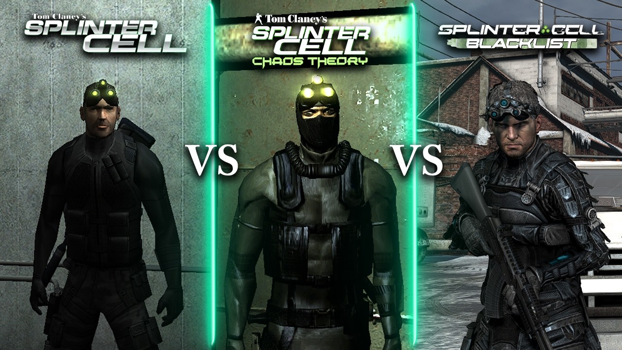Splinter Cell 1 VS Chaos Theory VS Blacklist - Which Splinter Cell Game is the Best?