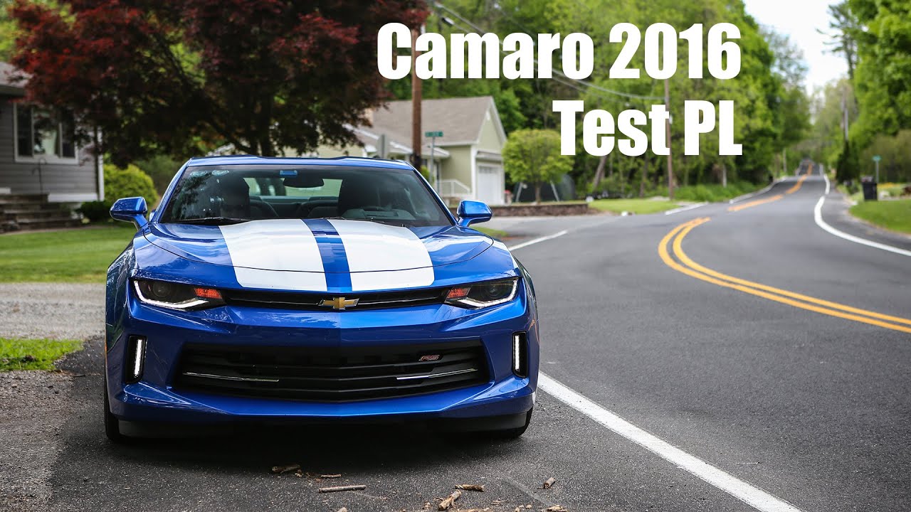 Chevrolet Camaro RS 2016 TEST PL