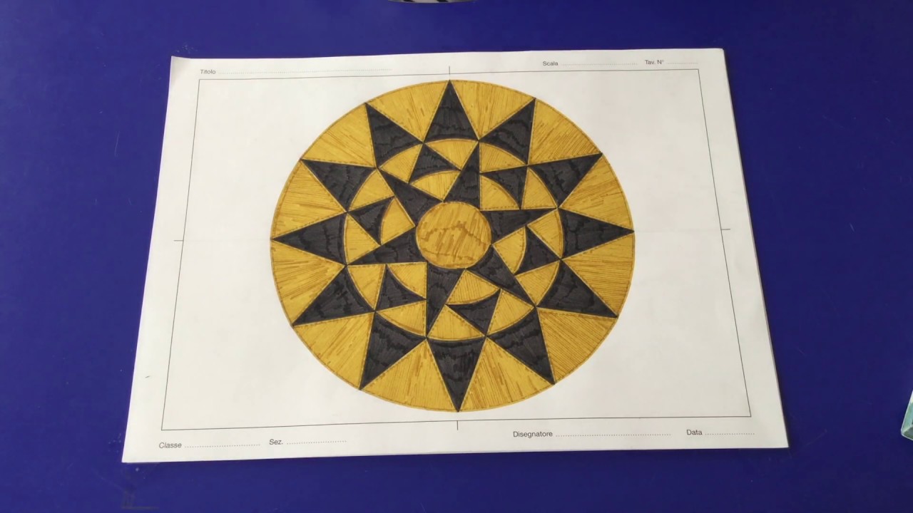 Disegno tecnico: Esercizio n.  2 Classi seconde