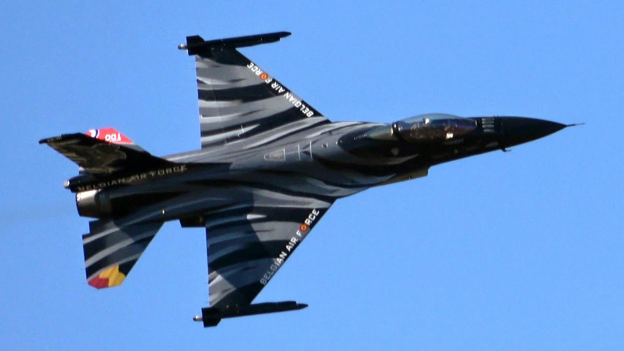 4Kᵁᴴᴰ LAST BEAUTIFUL DISPLAY BAF F-16AM 