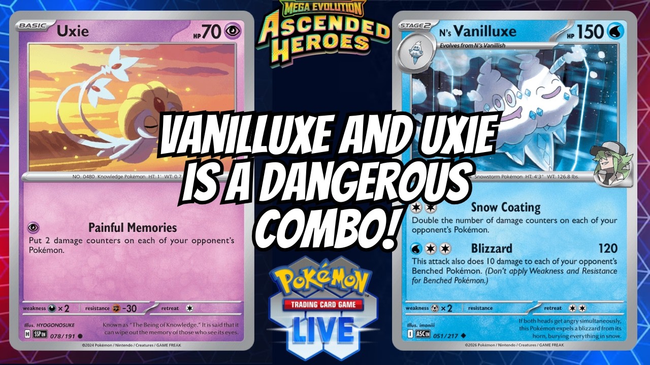 Vanilluxe превращает Uxie в РЕАЛЬНУЮ УГРОЗУ