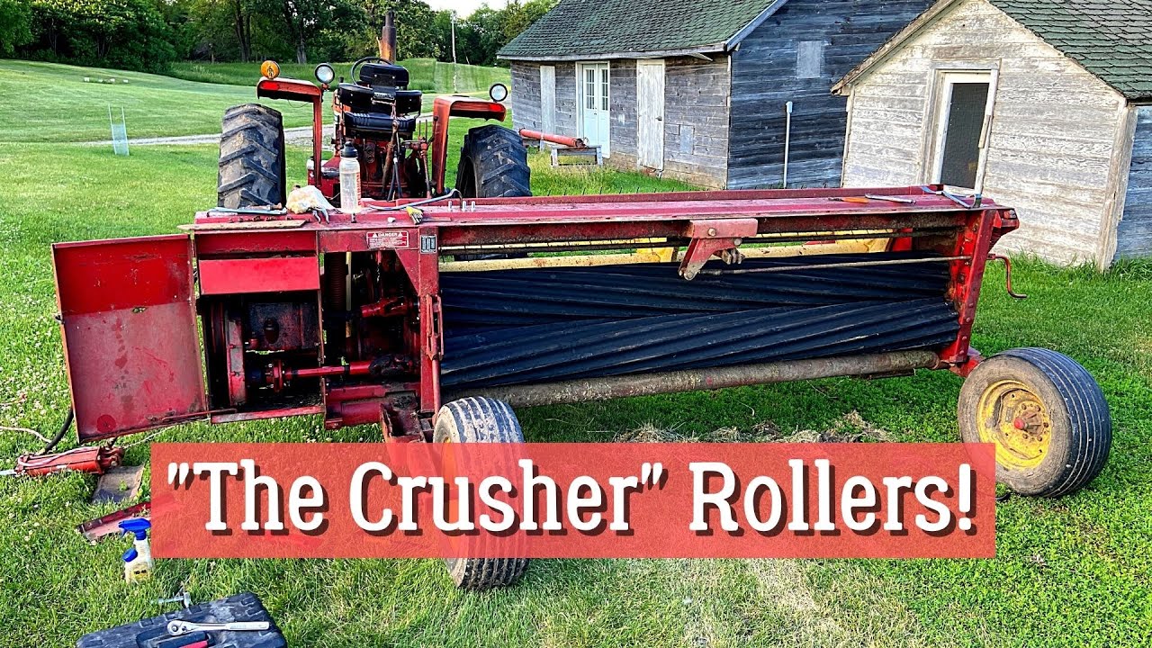 New Holland 489 Haybine Crimping Roller Replacement