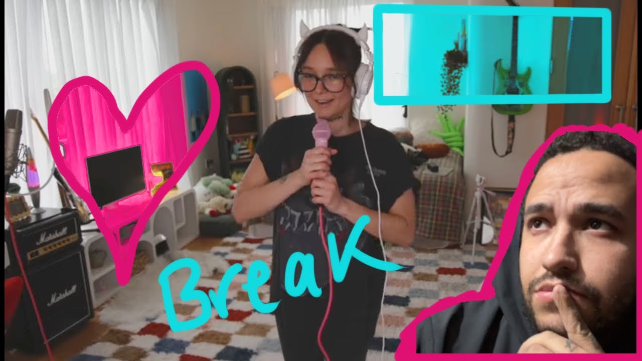 Nova Rockafeller REACTION Break LIVE IN HER ROOM 