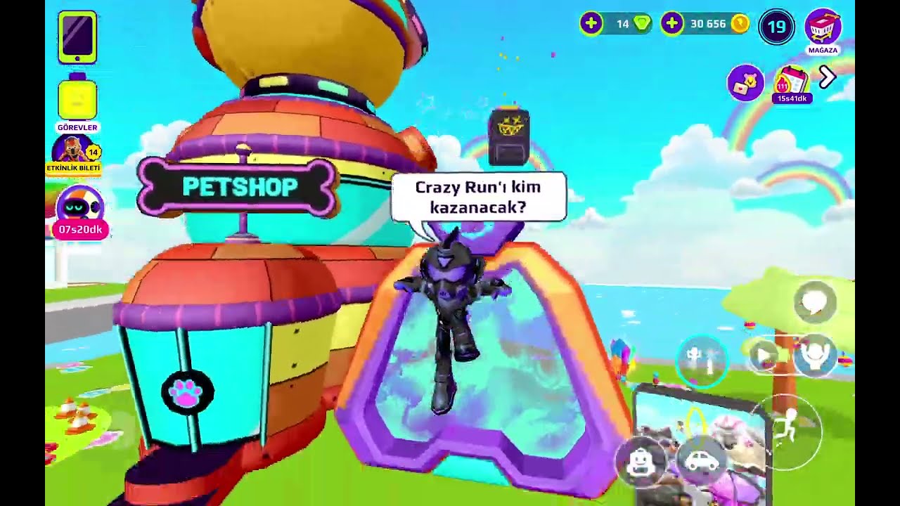 Crayzy run With Nimda armor
