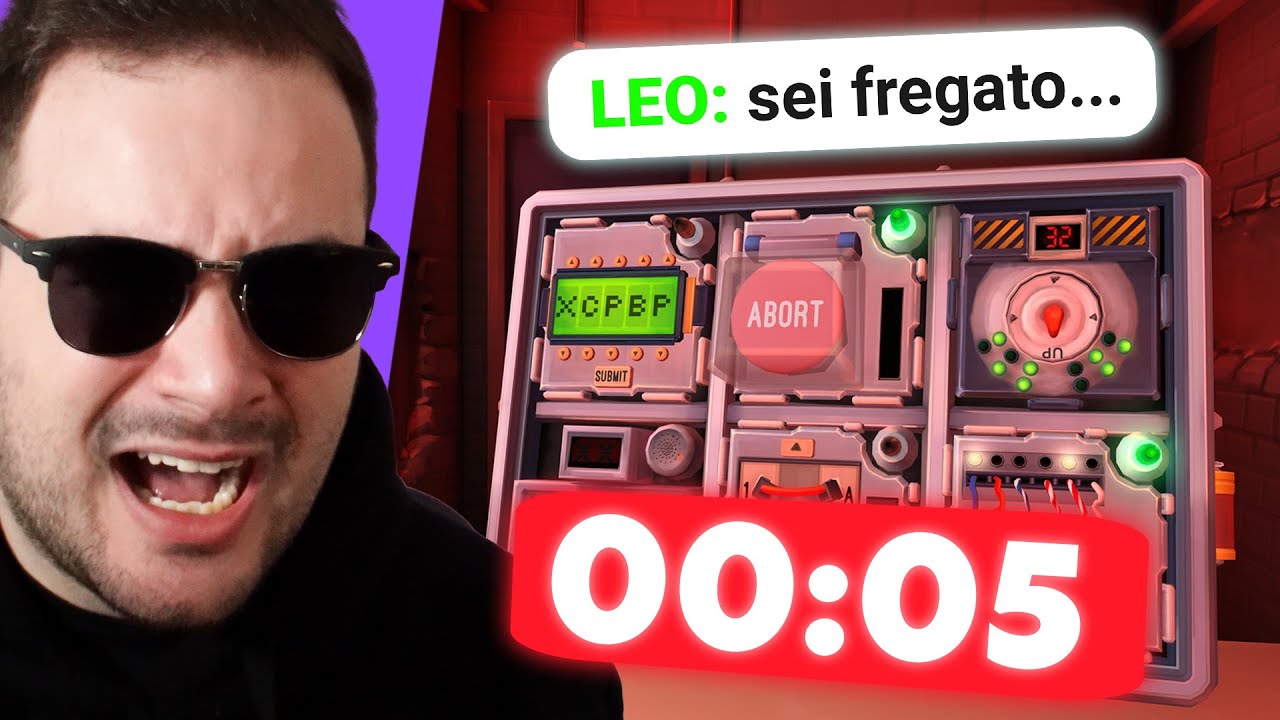NON Far ESPLODERE la Bomba con LEO...