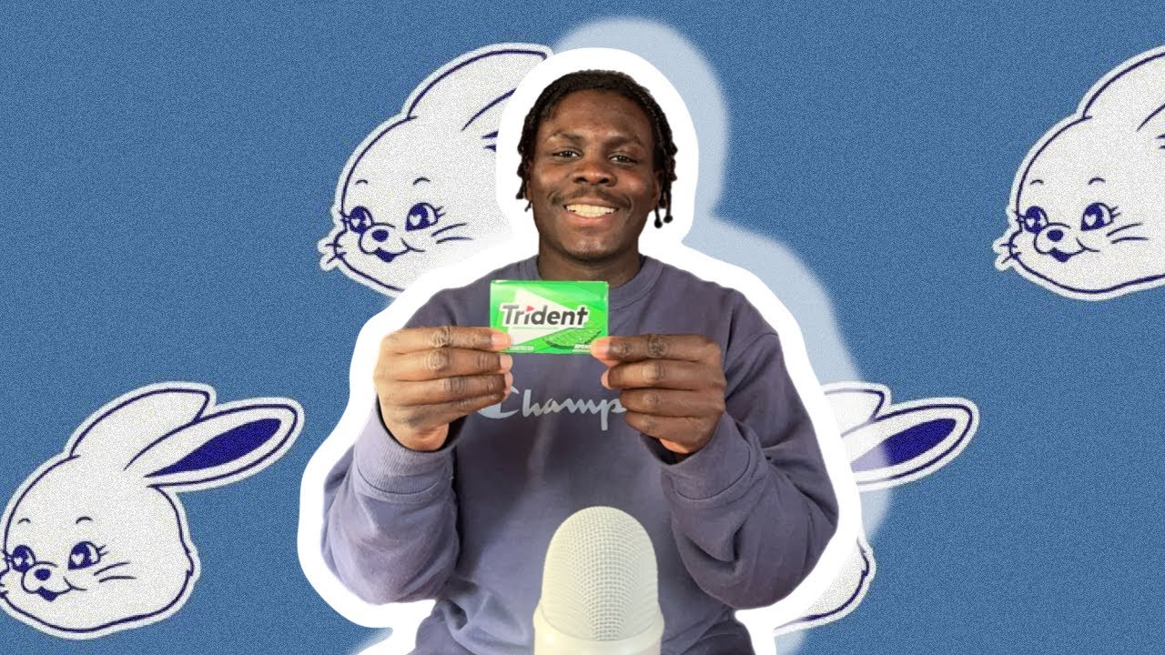 ASMR | Satisfying Palm & Hand Sounds 🖐️ (Gum Chewing)