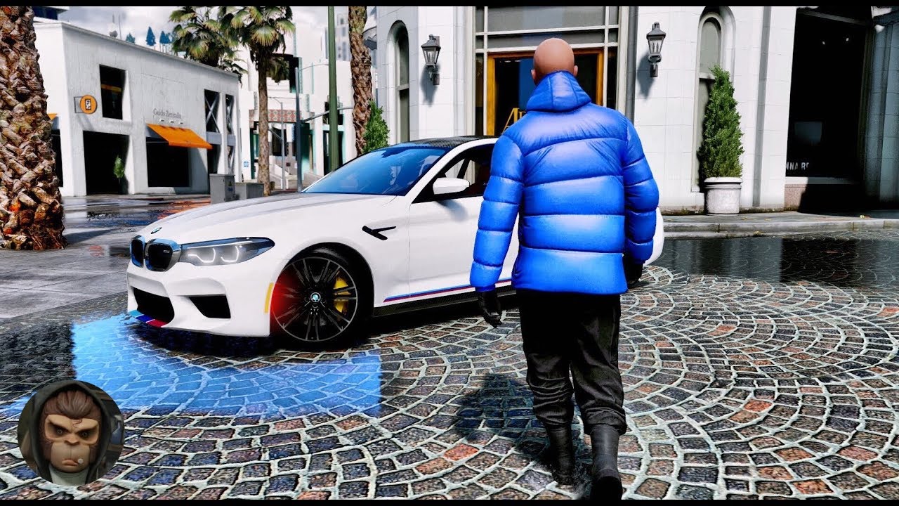 ►GTA 6 ULTRA Realistic Graphics - BMW M5 F90 M-Performance 2018 ✪ M.V.G.A. & REDUX GTA V MOD