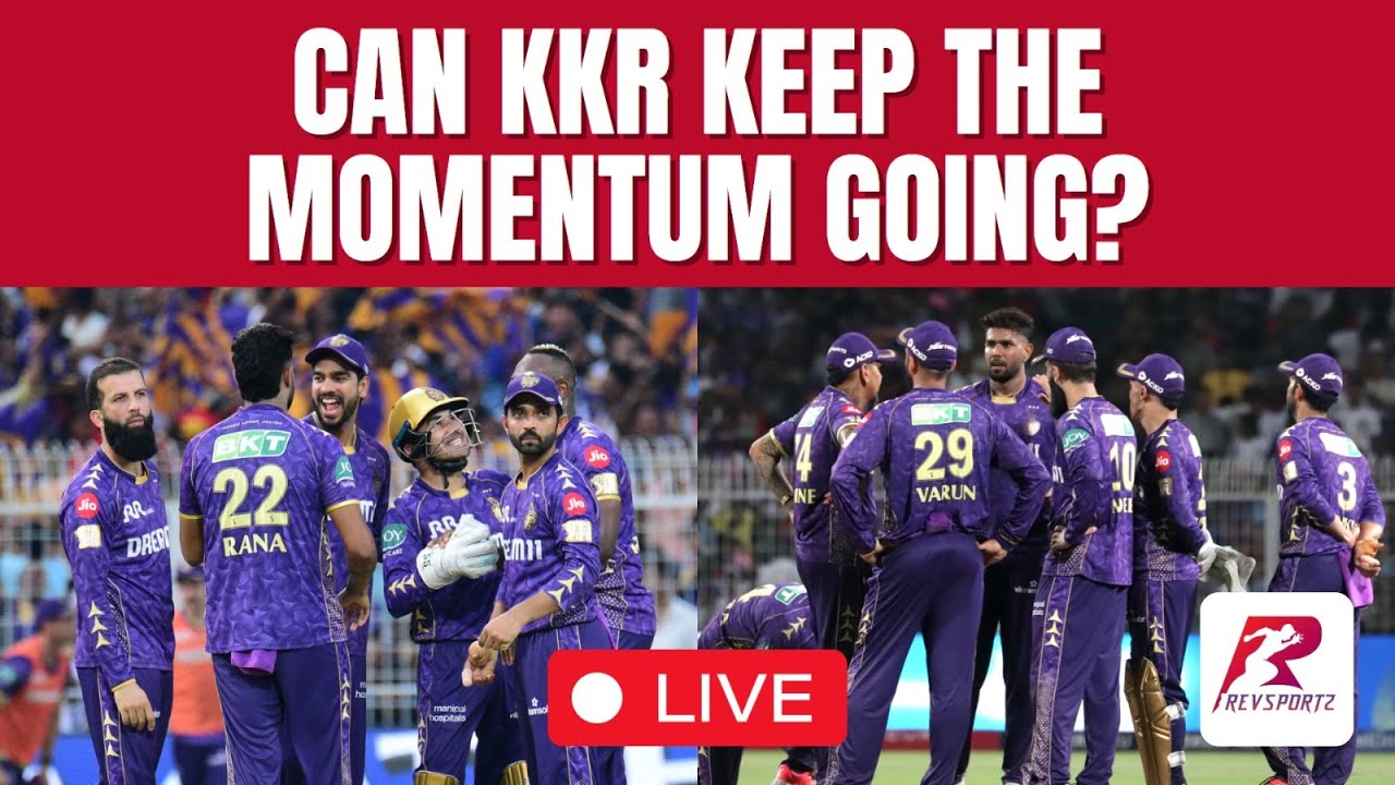 KKR vs CSK: KKR Can KKR pull off a miracle? | Last of Dhoni at Eden Gardens?