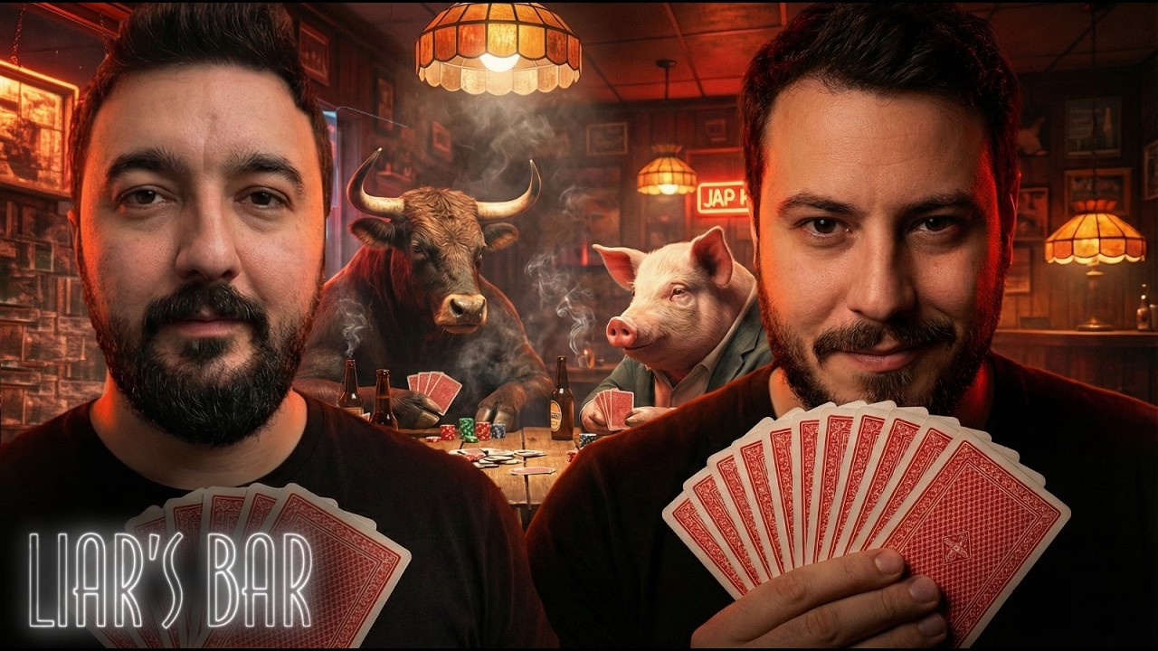 BLÖFSE EN İYİSİNİ YAPARIZ! | EKİPLE LİAR'S BAR OYNUYORUZ!