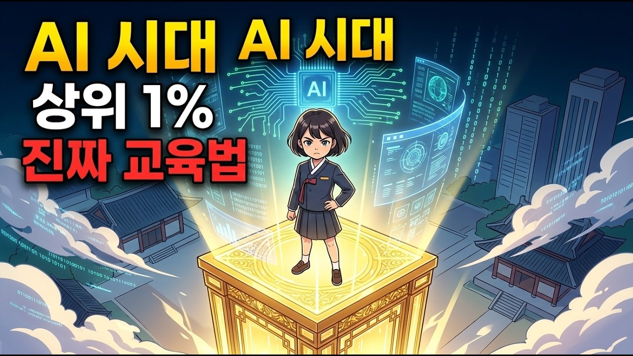 전통 교육은 이미 끝났다 | AI시대 자녀교육 전략 #AI교육 #자녀교육 #미래교육