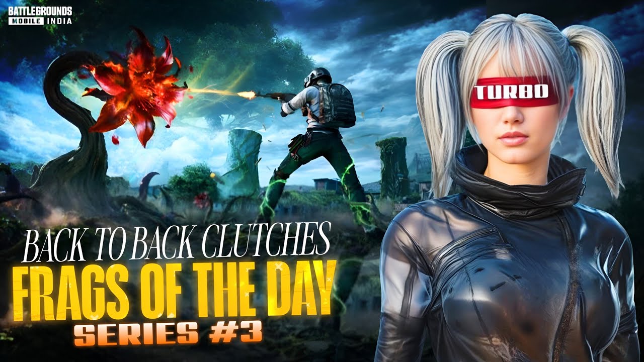 FRAGS OF THE DAY #3 🔥 | BACK-TO-BACK CLUTCHES 😱 FINISHES💥 | BGMI