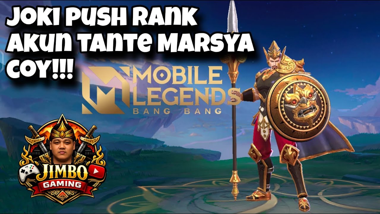 JOKI PUSH RANK AKUN TANTE MARSYA.....MLBB