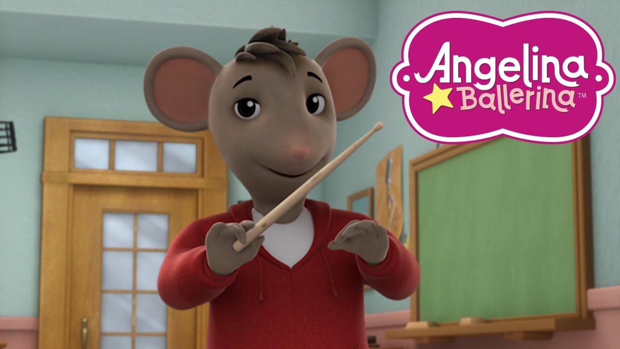 Angelina Ballerina Brasil 🎵 A.Z. O Maestro  🎵 Melhores Momentos do A.Z. 💃
