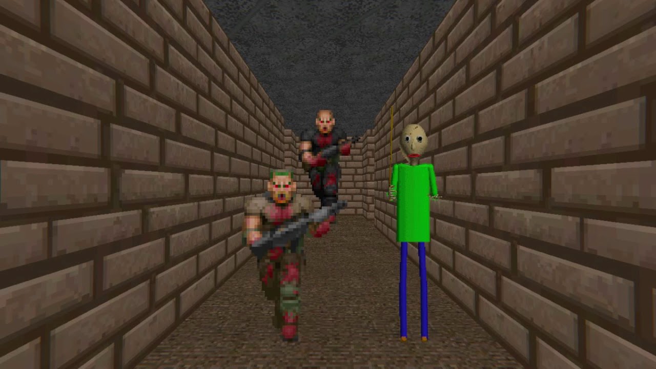 If Baldi was in Doom 2