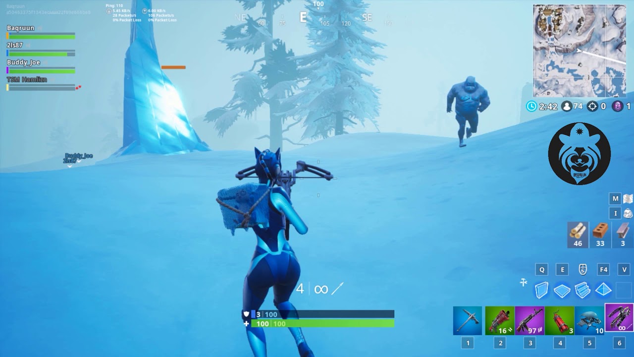 DEAL DAMAGE WITH EXPLOSIVE WEAPONS TO THE ICE LEGION *Fortnite Season 7* (ICE STORM CHALLENGE)