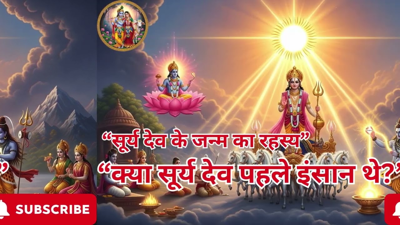 सूर्य देव के जन्म का रहस्य 😱 | क्या आप जानते हैं असली कहानी?