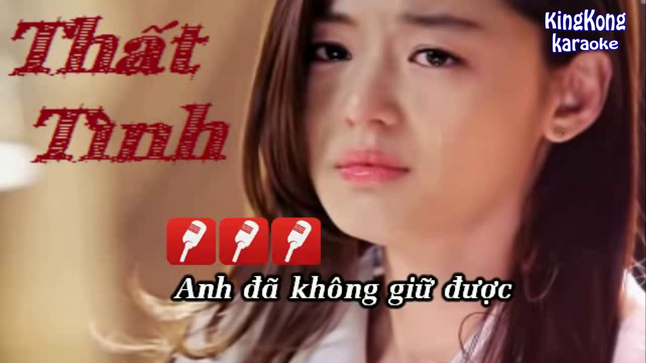 Thất Tình - Trịnh Đình Quang - karaoke