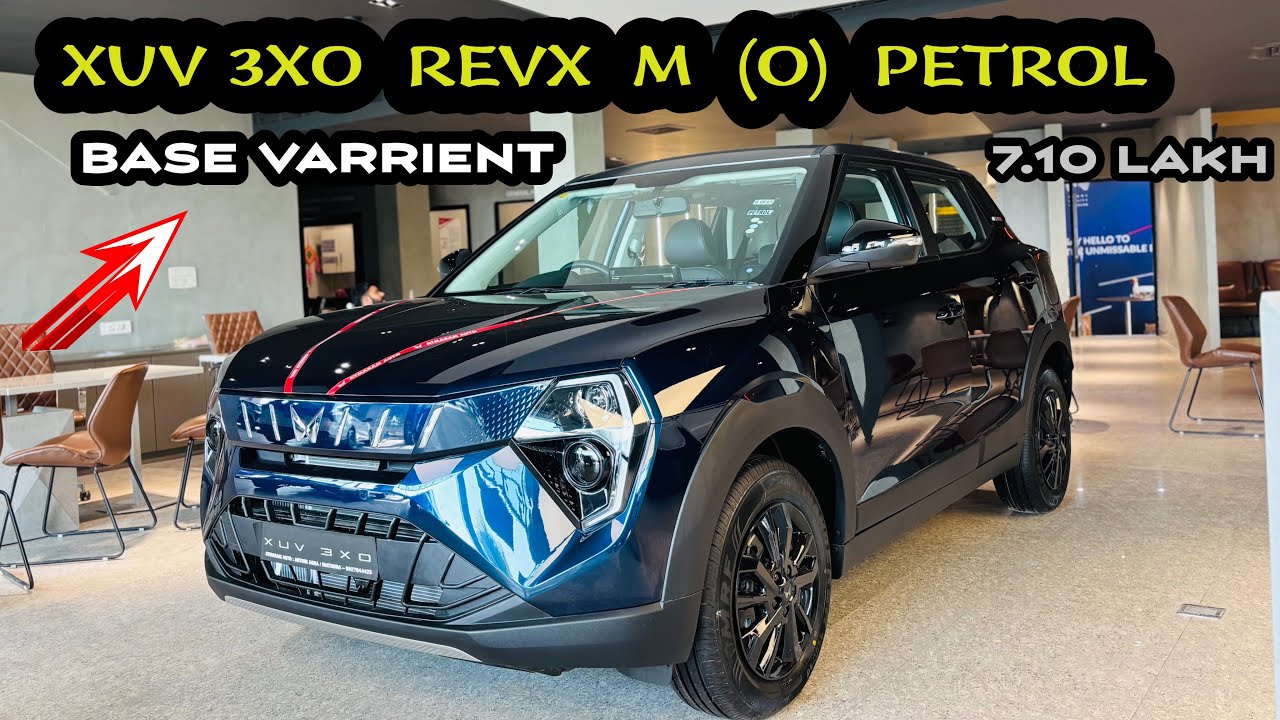 Mahindra XUV3XO REVX M(O) Base varrient Detailed Review ✅