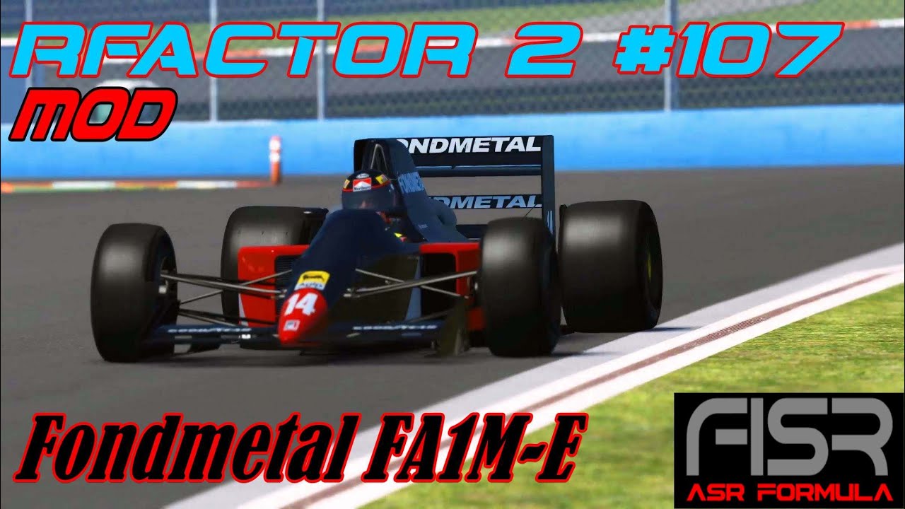 rFactor 2 #107# Mod # ASR Formula Fondmetal FA1M-E
