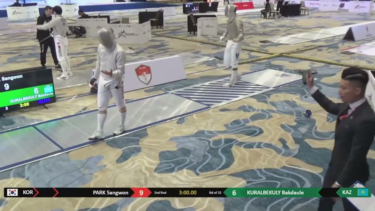 Asian Champs 2025 SMS - L32 - Park Sangwon KOR v Bakdaulet Kuralbekuly KAZ