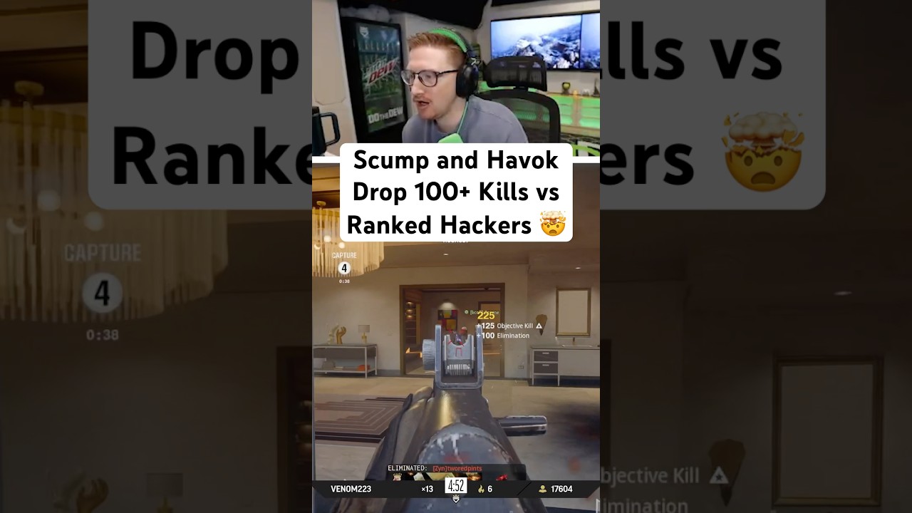 Scump and Havok Drop 100+ Kills vs Ranked Hackers 🤯