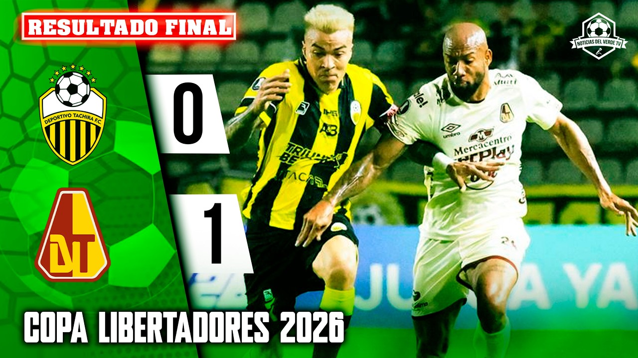TACHIRA VS TOLIMA EN VIVO / COPA LIBERTADORES 2026