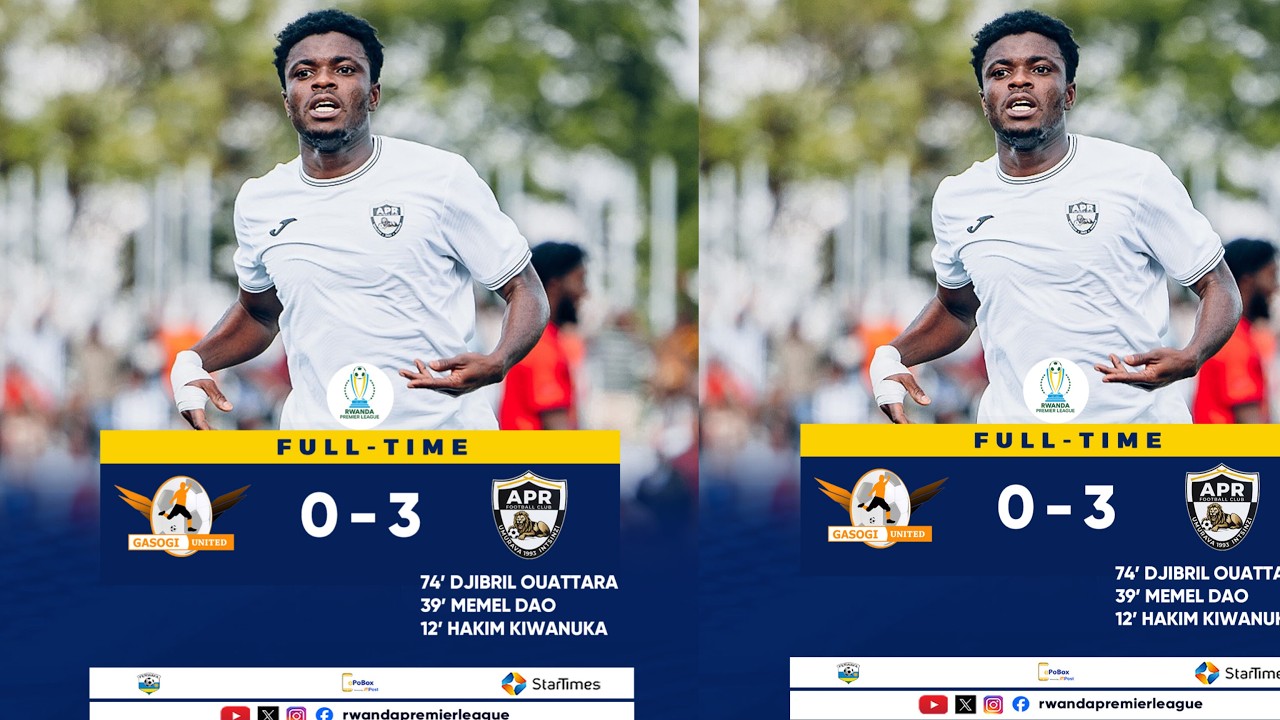 🔴HIGHLIGHTS | GASOGI UNITED 0 - 3 APR FC || IREBERE IBITEGO BYOSE APR FC YANYAGIYE GASOGI UNITED