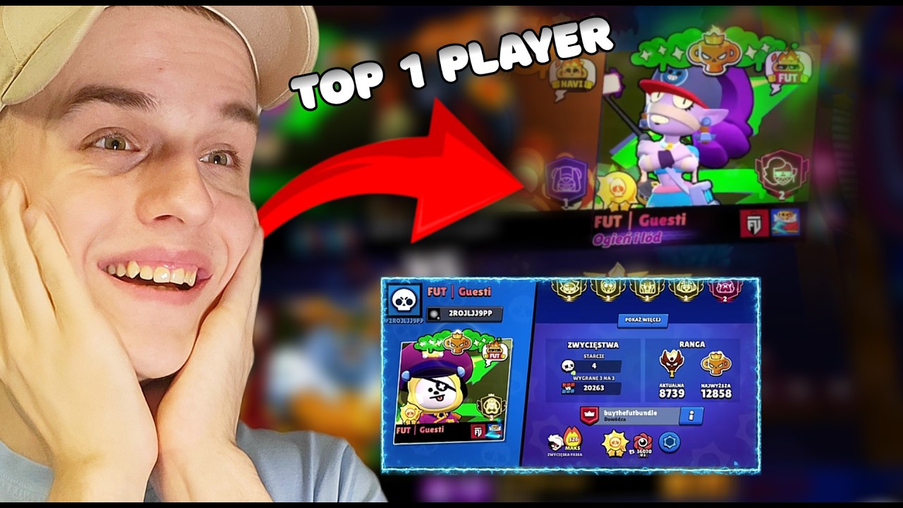 ZAGRAŁEM MECZ TURNIEJOWY Z NAJLEPSZYM W BRAWL STARS
