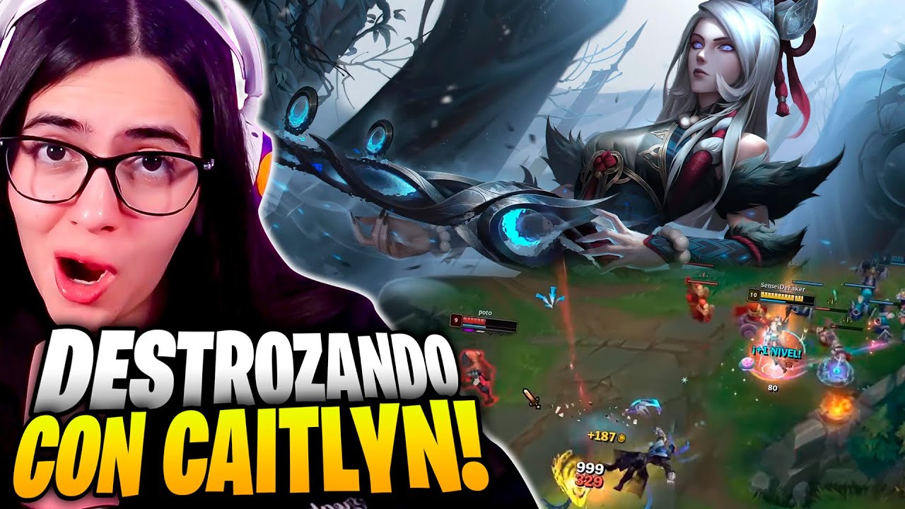 SOFIKIMMY JUEGA CAITLYN PERO SUS PODERES SON TAN GRANDES QUE EL EQUIPO ENEMIGO NO LO RESISTE 😱🗣️