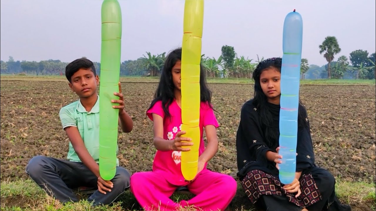 outdoor fun with Rocket Balloon and learn colors for kids by I kids episode -476.