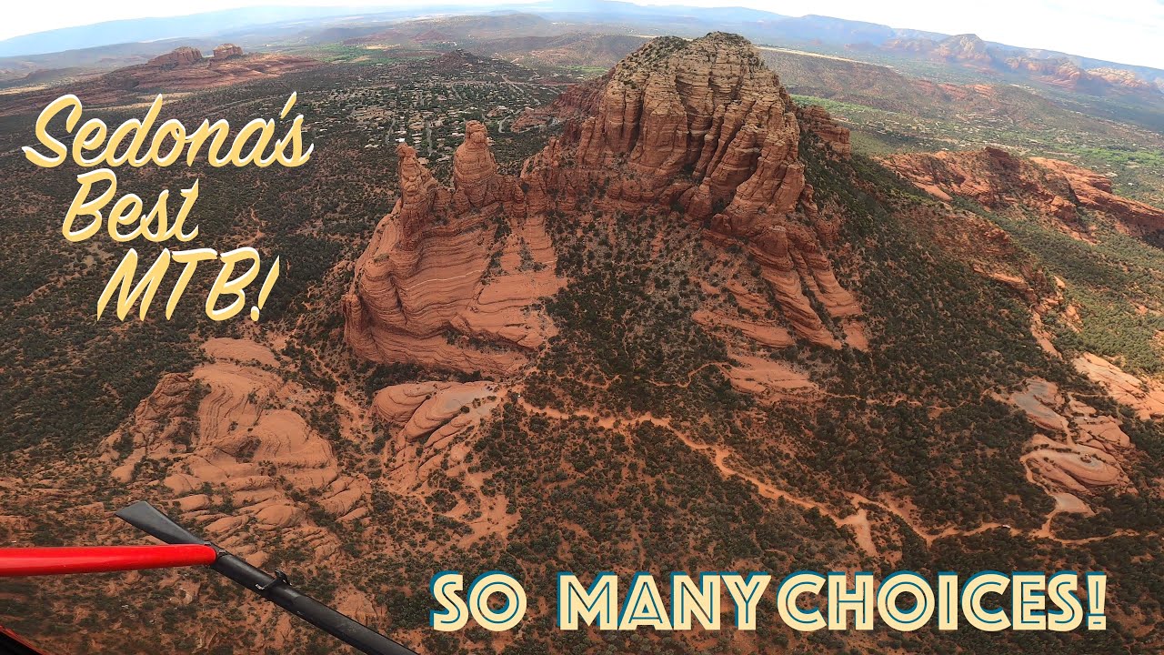 Sedona's Best MTB Trails!! I love this place!! (COMPILATION)