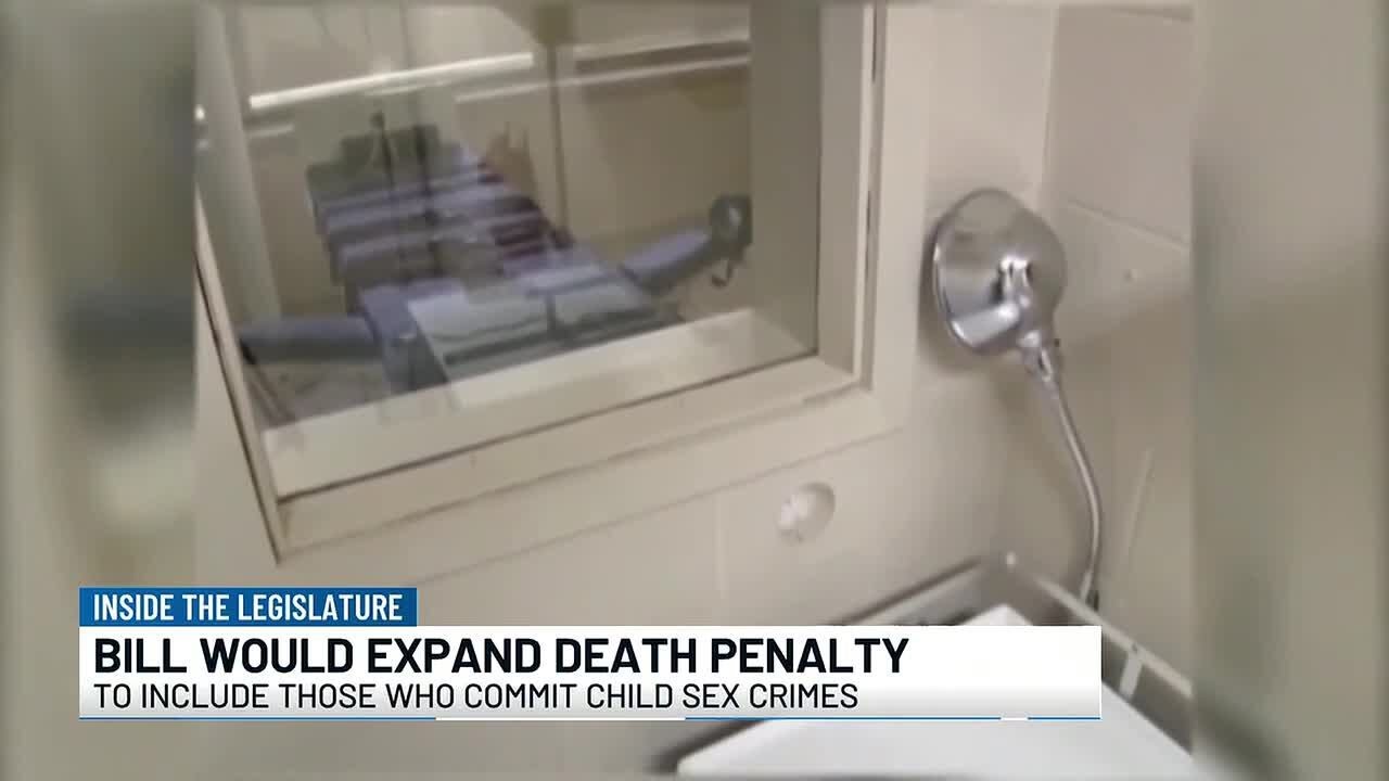 Bill expanding death penalty to child sex crimes passes Alabama Legislature
