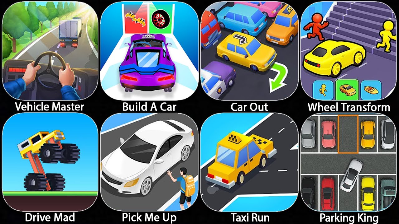Satisfying Mobile Games BEST Playing 1001 Tiktok Top Video Racing Car, Car Out HBORE