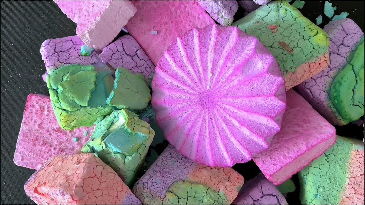 Softest fresh pasted blocks /ODDLY satisfying/ 3 in 1 asmr