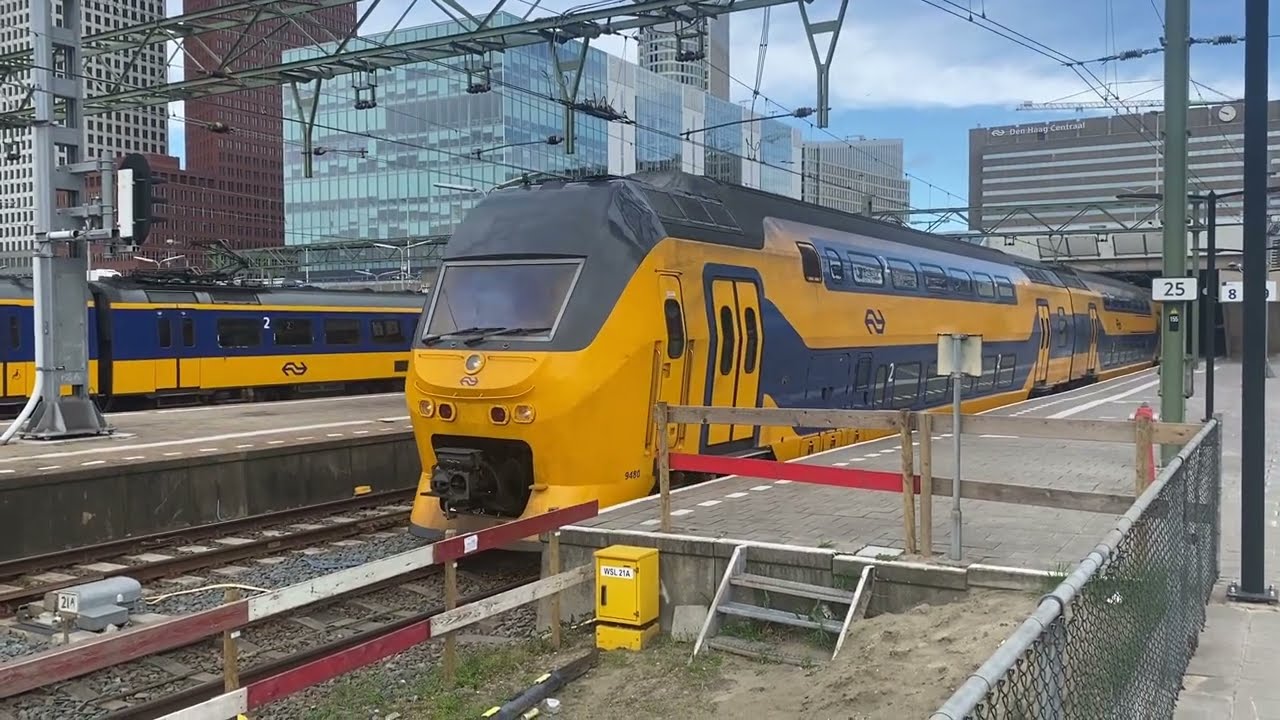 Treinen Op Den Haag Centraal/Trains at The Hague Central station - April 2024
