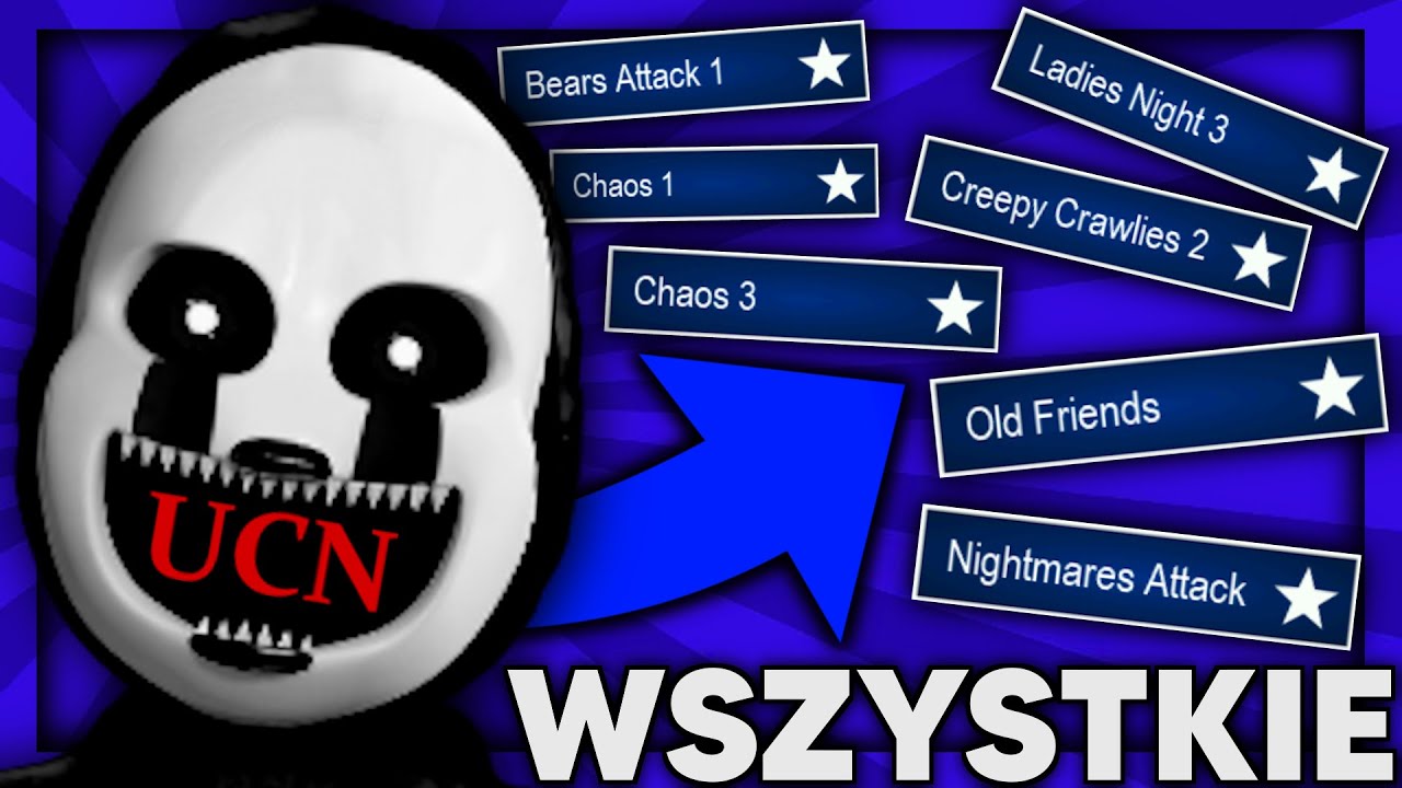 Poradnik WSZYSTKICH Challenge'y w Ultimate Custom Night!