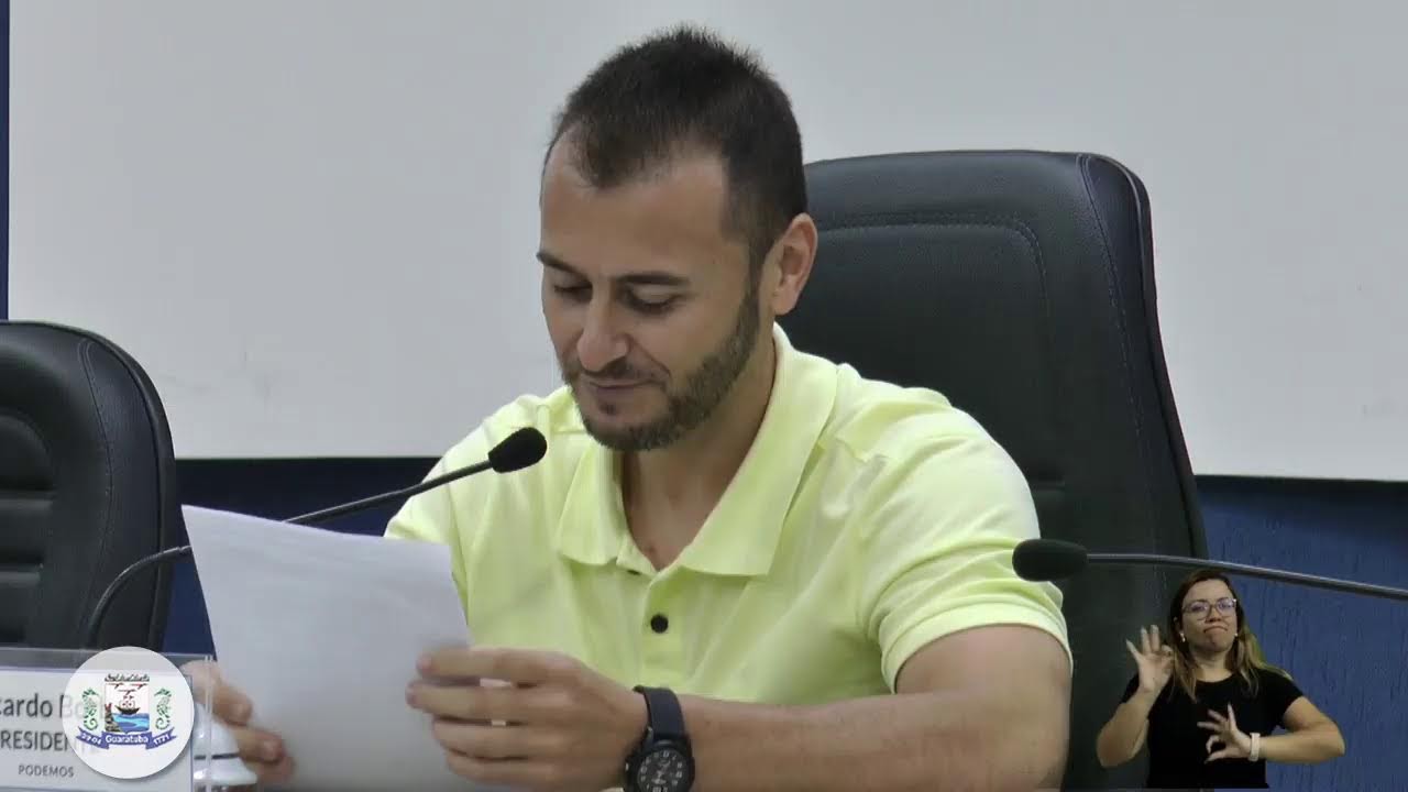 Sessão Plenária Câmara de Guaratuba dia 09 de março de 2026