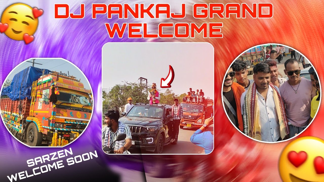 Dj Pankaj Grand Welcome 💐 Motto Mela Odisha 🔥|| 