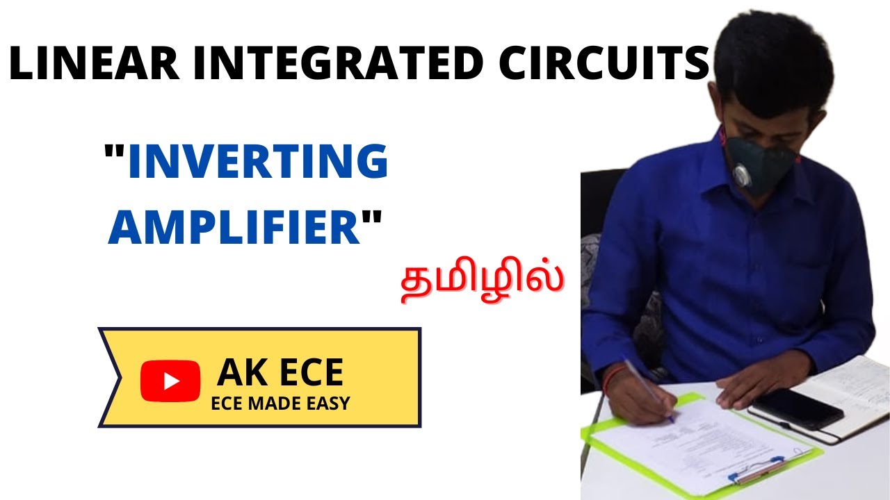 Inverting Amplifier using Op-Amp in Tamil