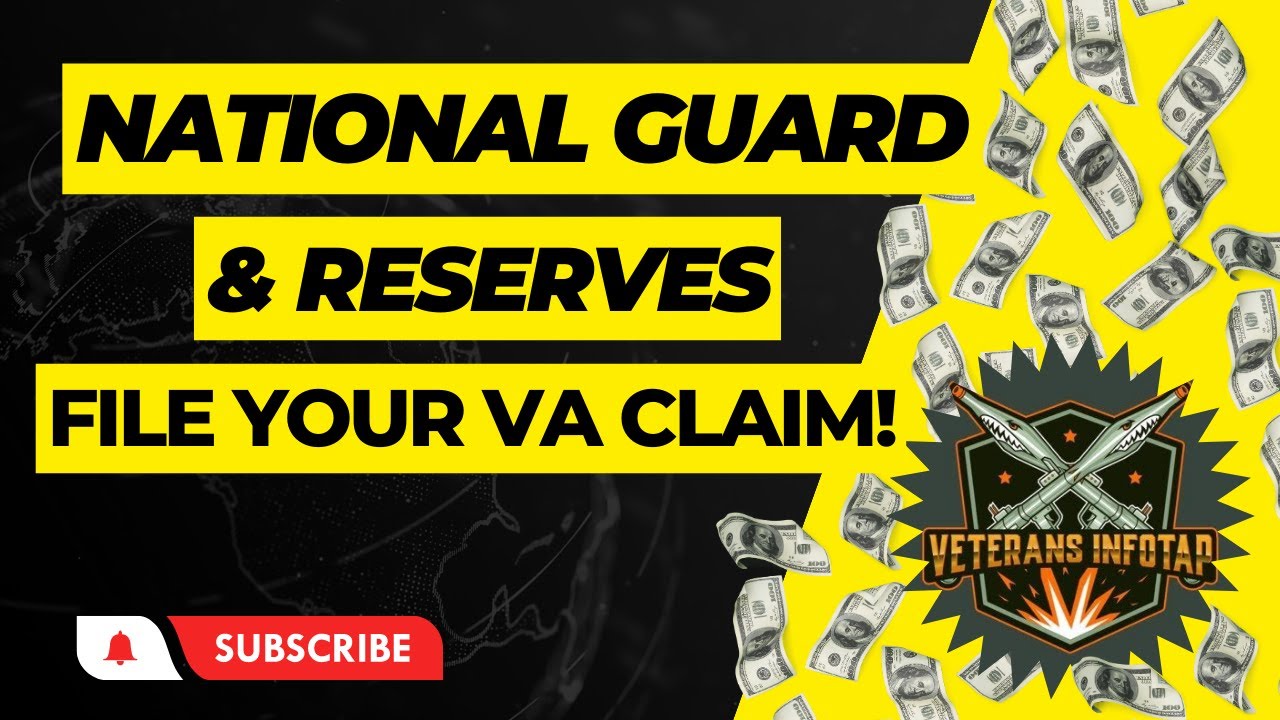 Can a National Guard member or Reservist get VA Disability Compensation? File your VA Claim!
