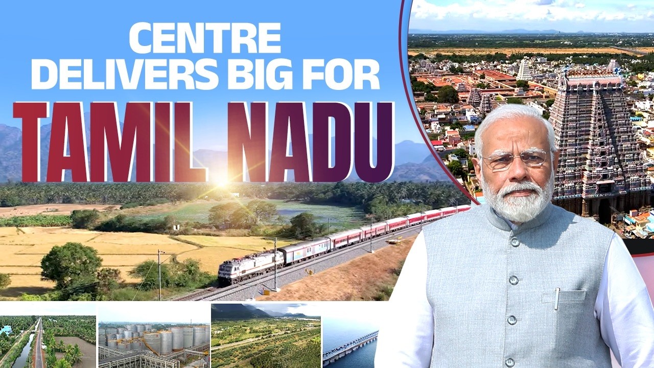 How PM Modi shaped Tamil Nadu into a center of growth and development
