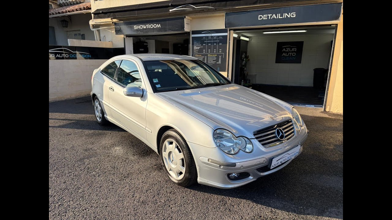 MERCEDES classe C (2) COUPE SPORT 180 K