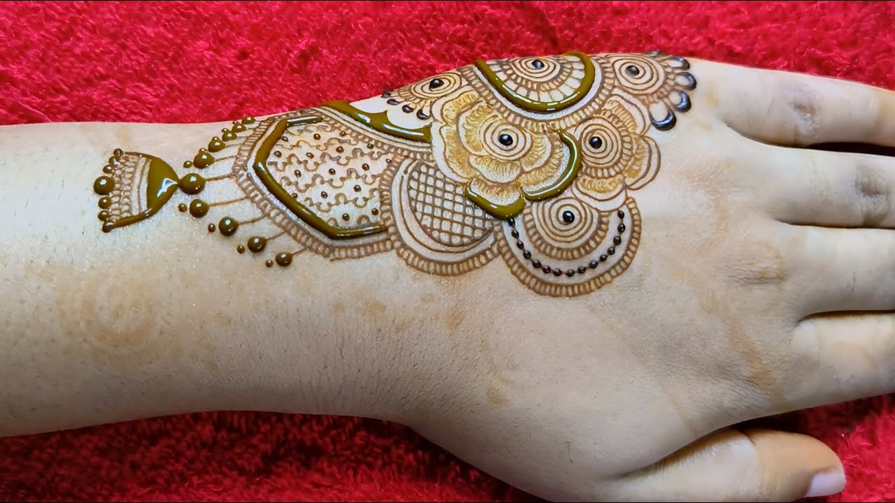 New Stylish Mehndi 2025 | Beautiful & Easy Mehndi Design For Hand | Front Hand Mehndi Design | Henna