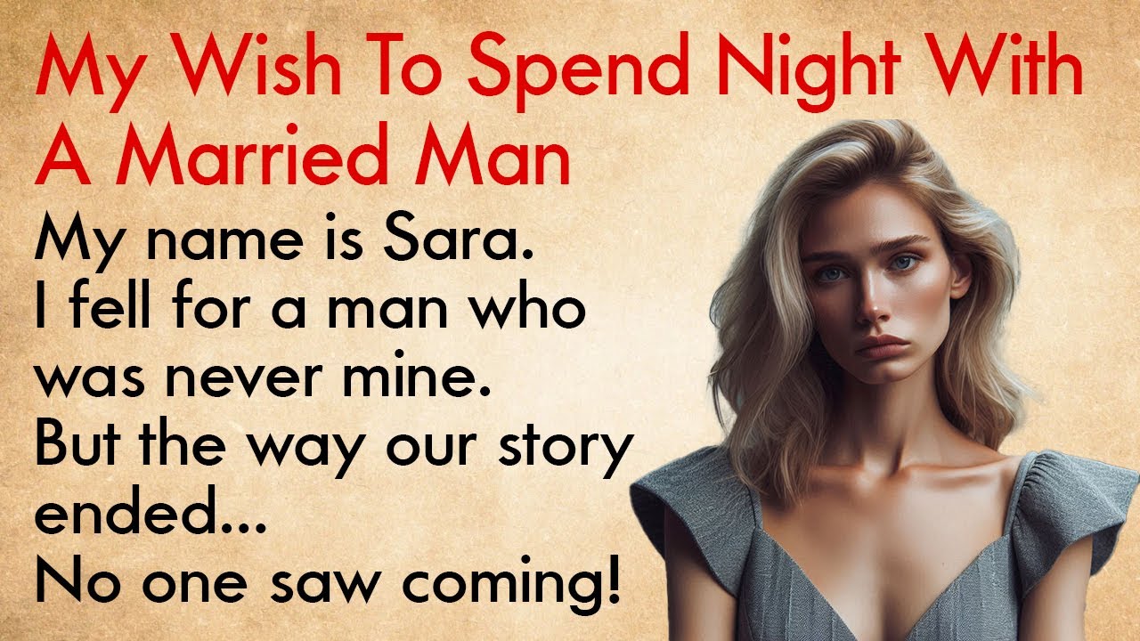 I Wanted To Be a Wife of a Married Man ✅ English Learning Story for Beginners (A1–A2 Level) ✅